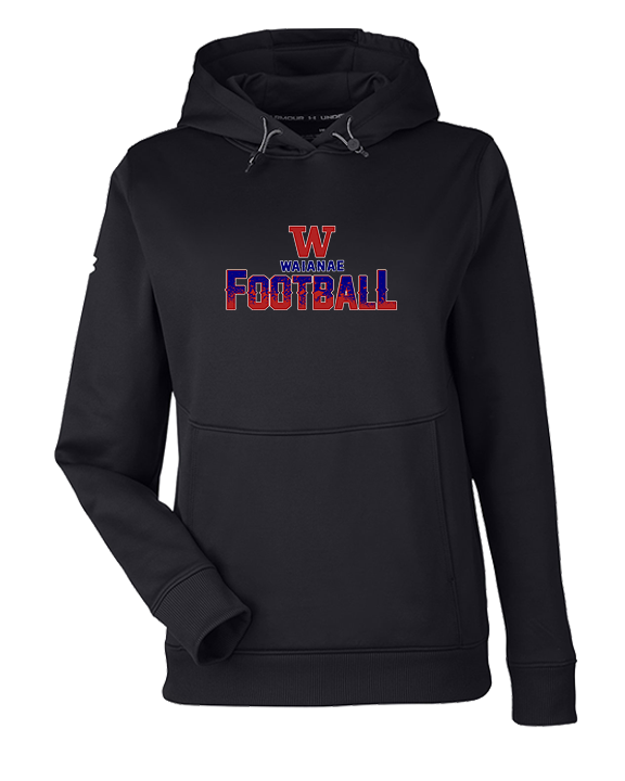 Waianae HS Football Splatter - Under Armour Ladies Storm Fleece
