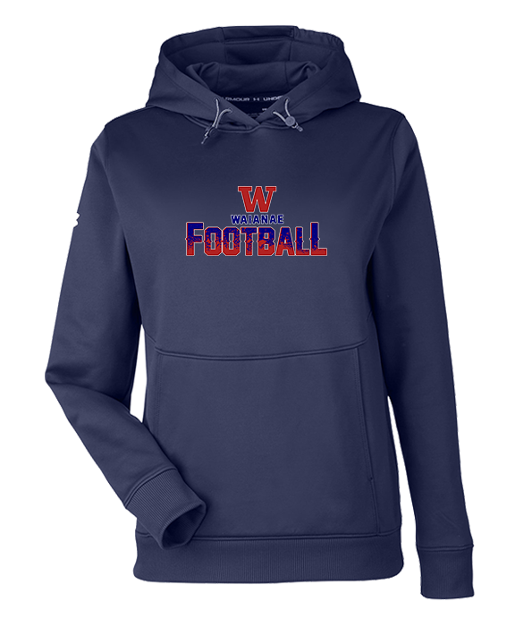 Waianae HS Football Splatter - Under Armour Ladies Storm Fleece