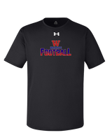 Waianae HS Football Splatter - Under Armour Mens Team Tech T-Shirt