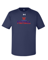 Waianae HS Football Splatter - Under Armour Mens Team Tech T-Shirt