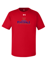 Waianae HS Football Splatter - Under Armour Mens Team Tech T-Shirt