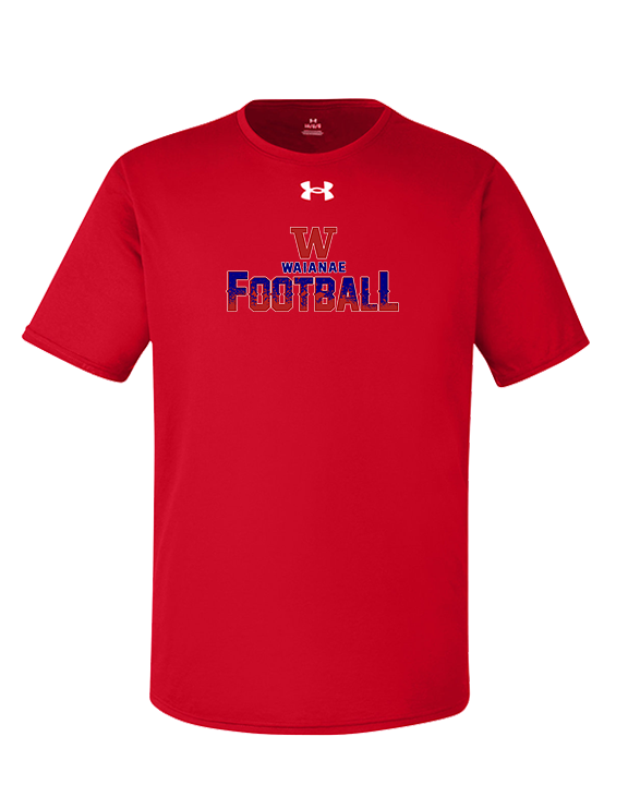 Waianae HS Football Splatter - Under Armour Mens Team Tech T-Shirt