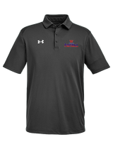 Waianae HS Football Splatter - Under Armour Mens Tech Polo
