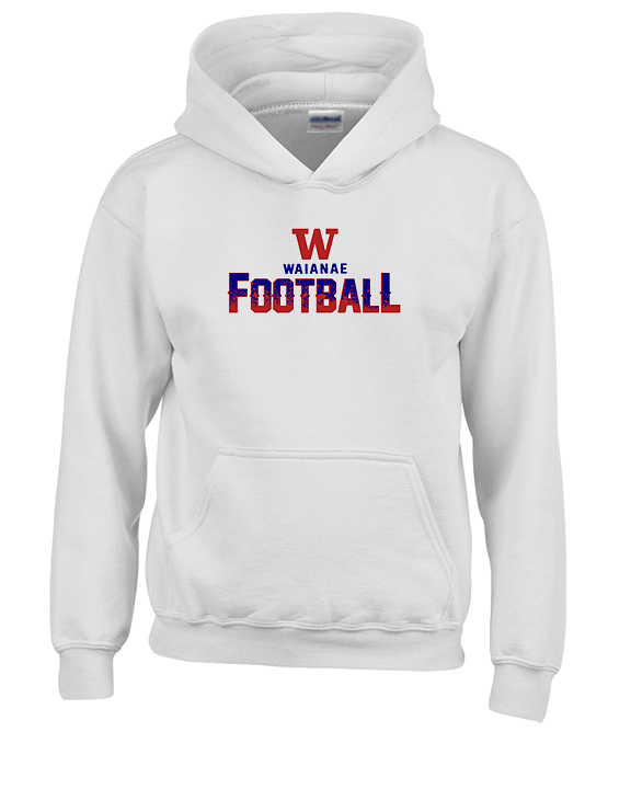 Waianae HS Football Splatter - Unisex Hoodie