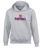 Waianae HS Football Splatter - Youth Hoodie
