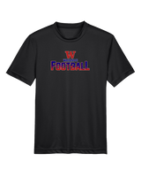 Waianae HS Football Splatter - Youth Performance Shirt