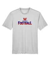 Waianae HS Football Splatter - Youth Performance Shirt