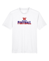 Waianae HS Football Splatter - Youth Performance Shirt