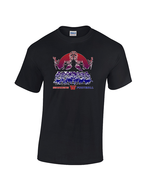 Waianae HS Football Unleashed - Cotton T-Shirt