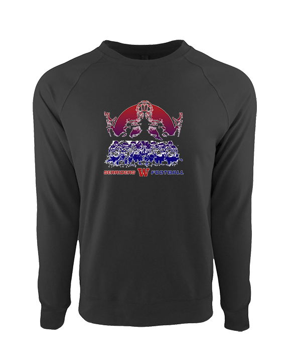 Waianae HS Football Unleashed - Crewneck Sweatshirt