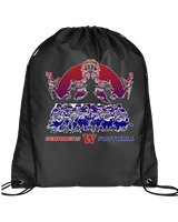 Waianae HS Football Unleashed - Drawstring Bag
