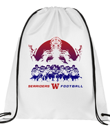 Waianae HS Football Unleashed - Drawstring Bag