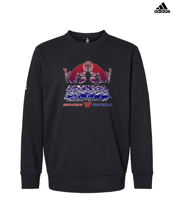 Waianae HS Football Unleashed - Mens Adidas Crewneck