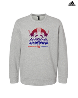 Waianae HS Football Unleashed - Mens Adidas Crewneck