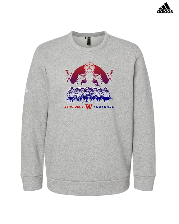 Waianae HS Football Unleashed - Mens Adidas Crewneck