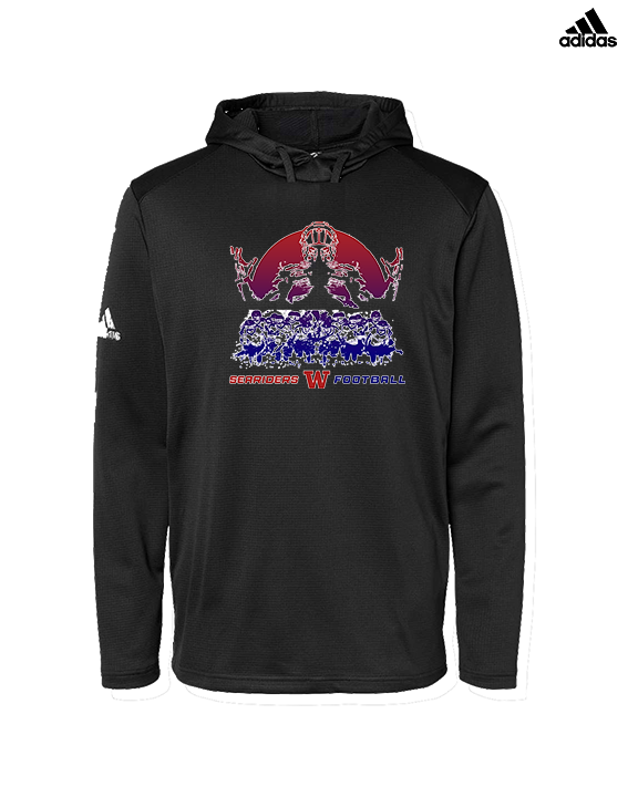 Waianae HS Football Unleashed - Mens Adidas Hoodie