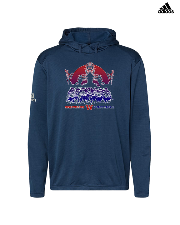 Waianae HS Football Unleashed - Mens Adidas Hoodie