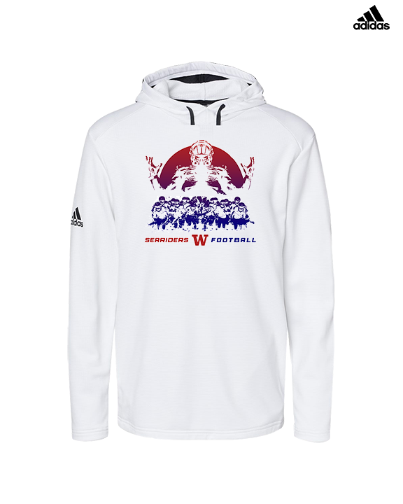 Waianae HS Football Unleashed - Mens Adidas Hoodie