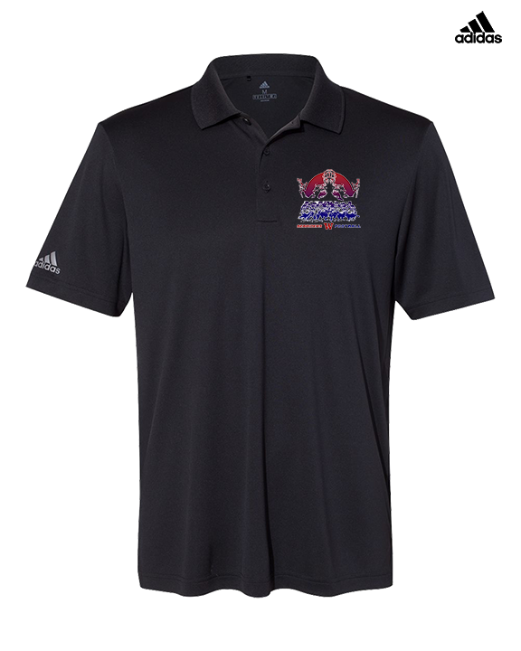 Waianae HS Football Unleashed - Mens Adidas Polo