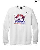 Waianae HS Football Unleashed - Mens Nike Crewneck