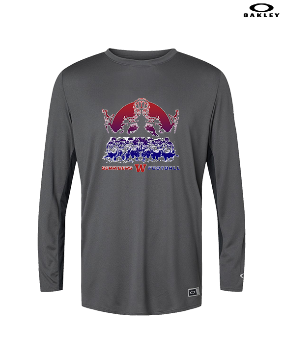 Waianae HS Football Unleashed - Mens Oakley Longsleeve