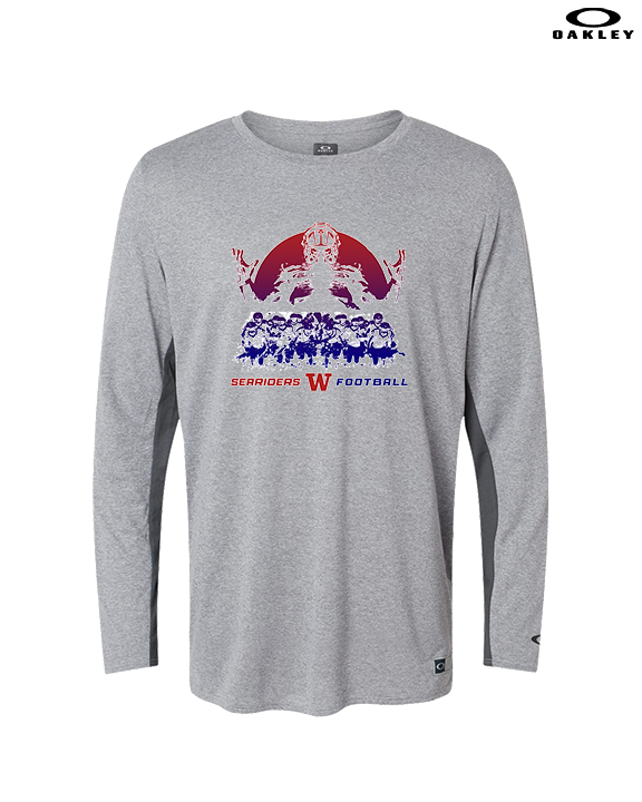 Waianae HS Football Unleashed - Mens Oakley Longsleeve