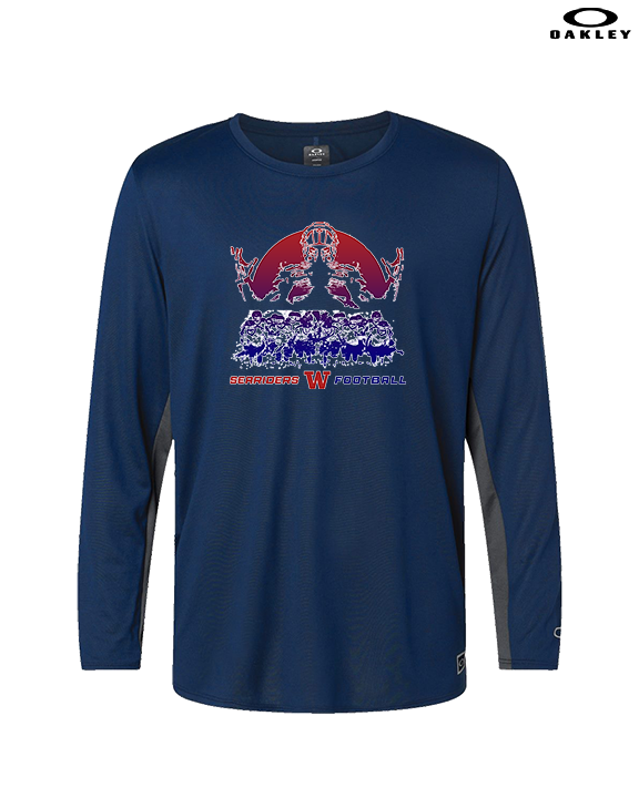 Waianae HS Football Unleashed - Mens Oakley Longsleeve