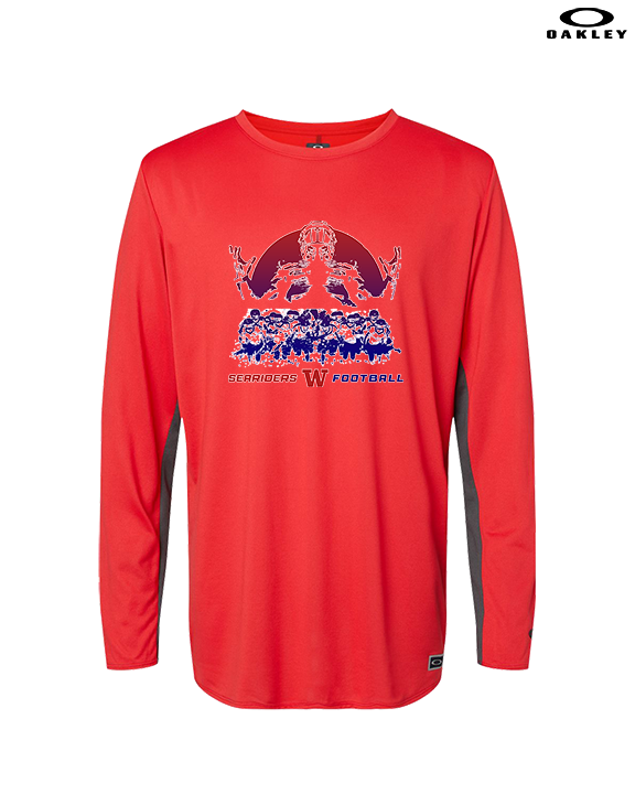 Waianae HS Football Unleashed - Mens Oakley Longsleeve