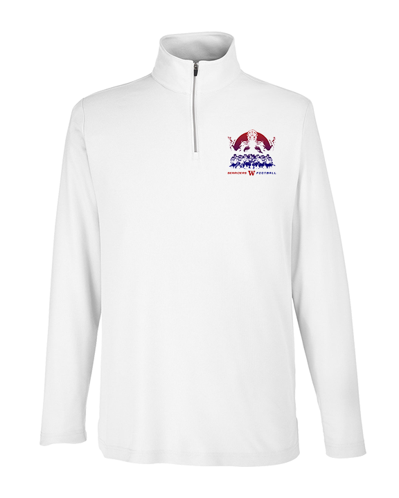 Waianae HS Football Unleashed - Mens Quarter Zip