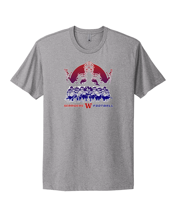Waianae HS Football Unleashed - Mens Select Cotton T-Shirt
