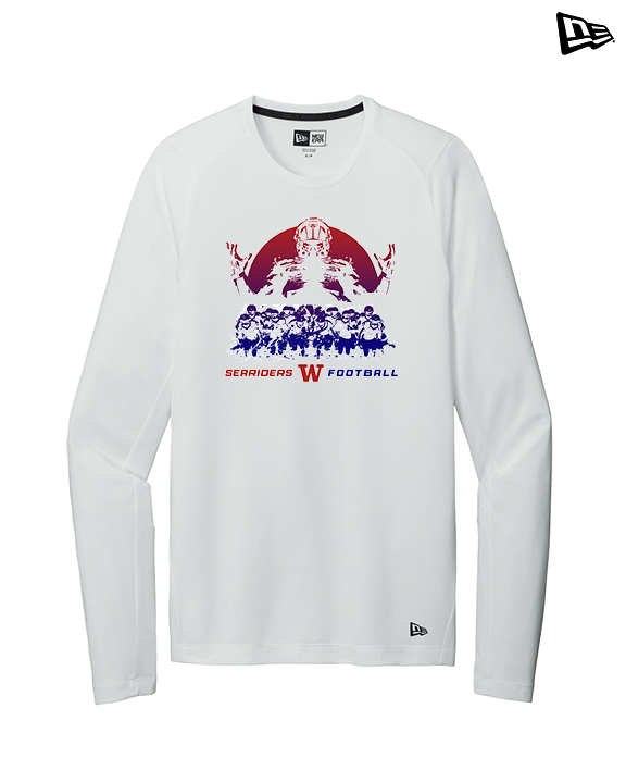 Waianae HS Football Unleashed - New Era Performance Long Sleeve
