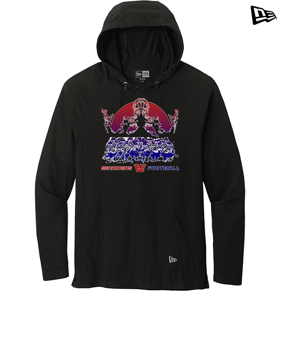 Waianae HS Football Unleashed - New Era Tri-Blend Hoodie