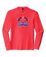 Waianae HS Football Unleashed - Tri-Blend Long Sleeve