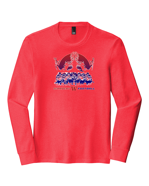 Waianae HS Football Unleashed - Tri-Blend Long Sleeve