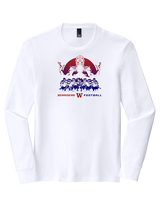Waianae HS Football Unleashed - Tri-Blend Long Sleeve