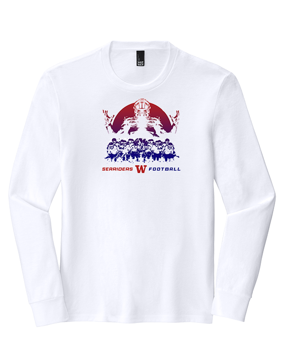 Waianae HS Football Unleashed - Tri-Blend Long Sleeve