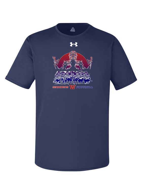 Waianae HS Football Unleashed - Under Armour Mens Team Tech T-Shirt