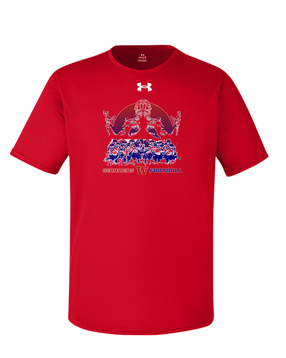 Waianae HS Football Unleashed - Under Armour Mens Team Tech T-Shirt