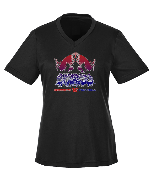 Waianae HS Football Unleashed - Womens Performance Shirt