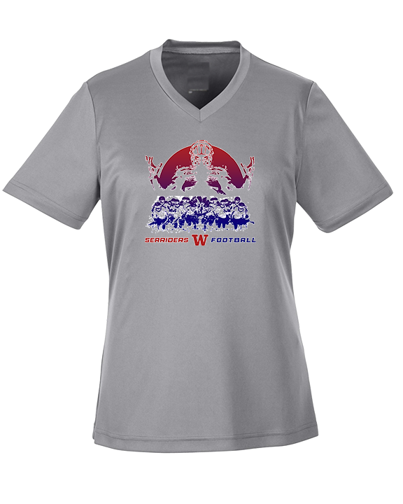 Waianae HS Football Unleashed - Womens Performance Shirt