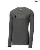 Walled Lake Northern HS Boys Basketball Basic - Mens Nike Longsleeve