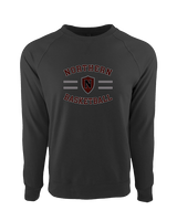 Walled Lake Northern HS Boys Basketball Curve - Crewneck Sweatshirt