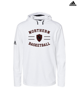 Walled Lake Northern HS Boys Basketball Curve - Mens Adidas Hoodie