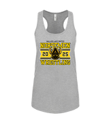 Walled Lake United Wrestling Stamp - Womens Tank Top