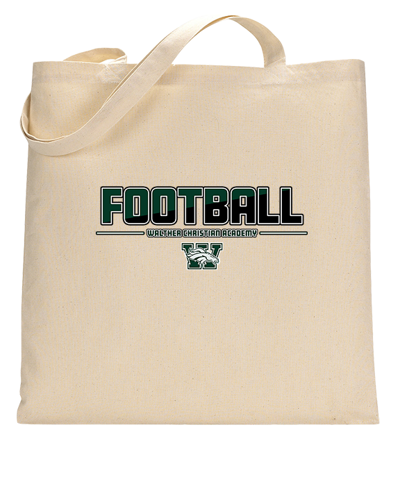 Walther Christian Academy Football Cut - Tote