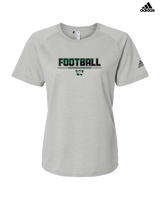 Walther Christian Academy Football Cut - Womens Adidas Performance Shirt