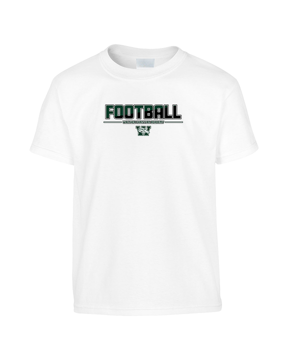 Walther Christian Academy Football Cut - Youth Shirt
