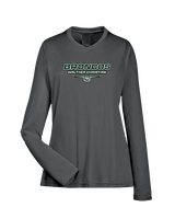 Walther Christian Academy Football Design - Womens Performance Longsleeve