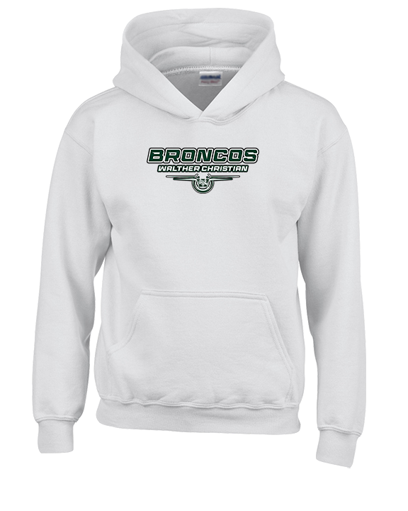 Walther Christian Academy Football Design - Youth Hoodie