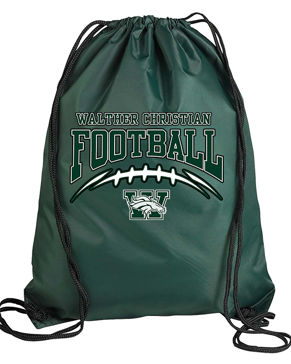 Walther Christian Academy Football Football - Drawstring Bag